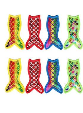 8Pcs Ice Sleeves, Freezer Popsicle Sleeves, Mermaid Ice Slee