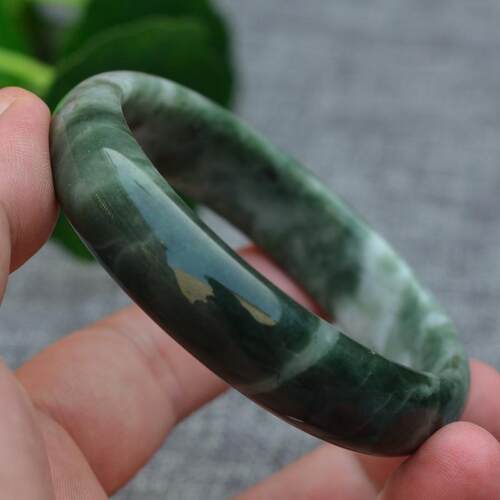 Drop shipping Natural Emerald bangle Green Myanmar Jade Bra