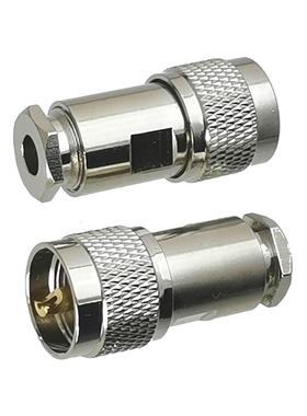 1pcs UHF PL259 Male Plug Connector Clamp RG8X RG-8X LMR240 C