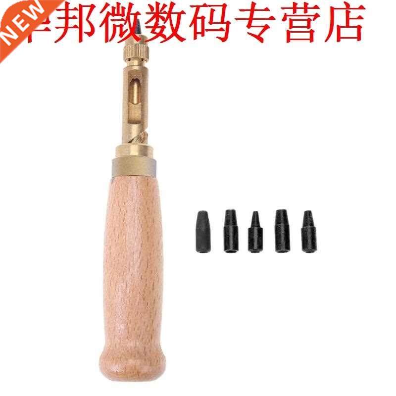 6pcs Automatische Leer Perforator Lederen Craft Tool Vervang