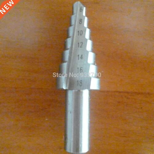 2pcs Step Cone Drill Bit 6-18mm (7 Holes) Drillbit Step Hole