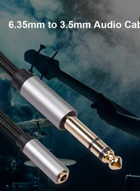 6.5mm to .5mm Audio Cable 1/4 Male to 1/8 Female Headphone