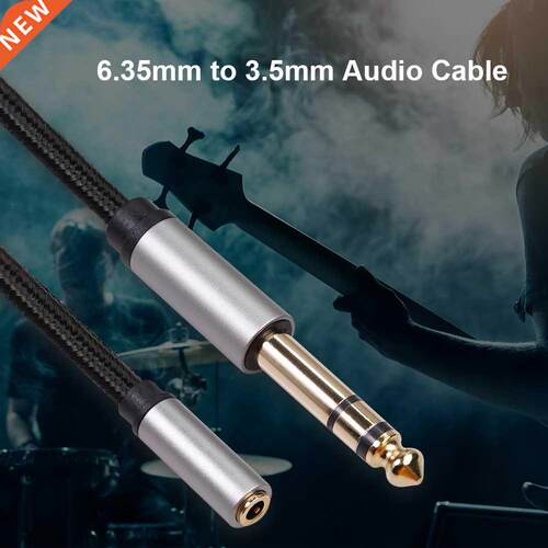 6.5mm to .5mm Audio Cable 1/4 Male to 1/8 Female Headphone