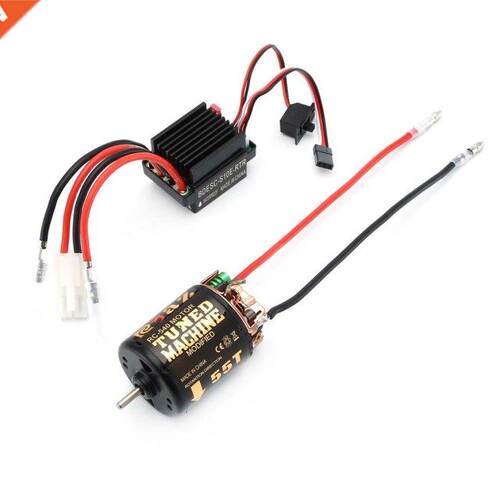 RC 540 5T 45T 55T Brushed Motor With 20 Speed Controller W