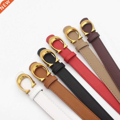 Luxury Brand Leather Belts For Women High Quality Waist Stra