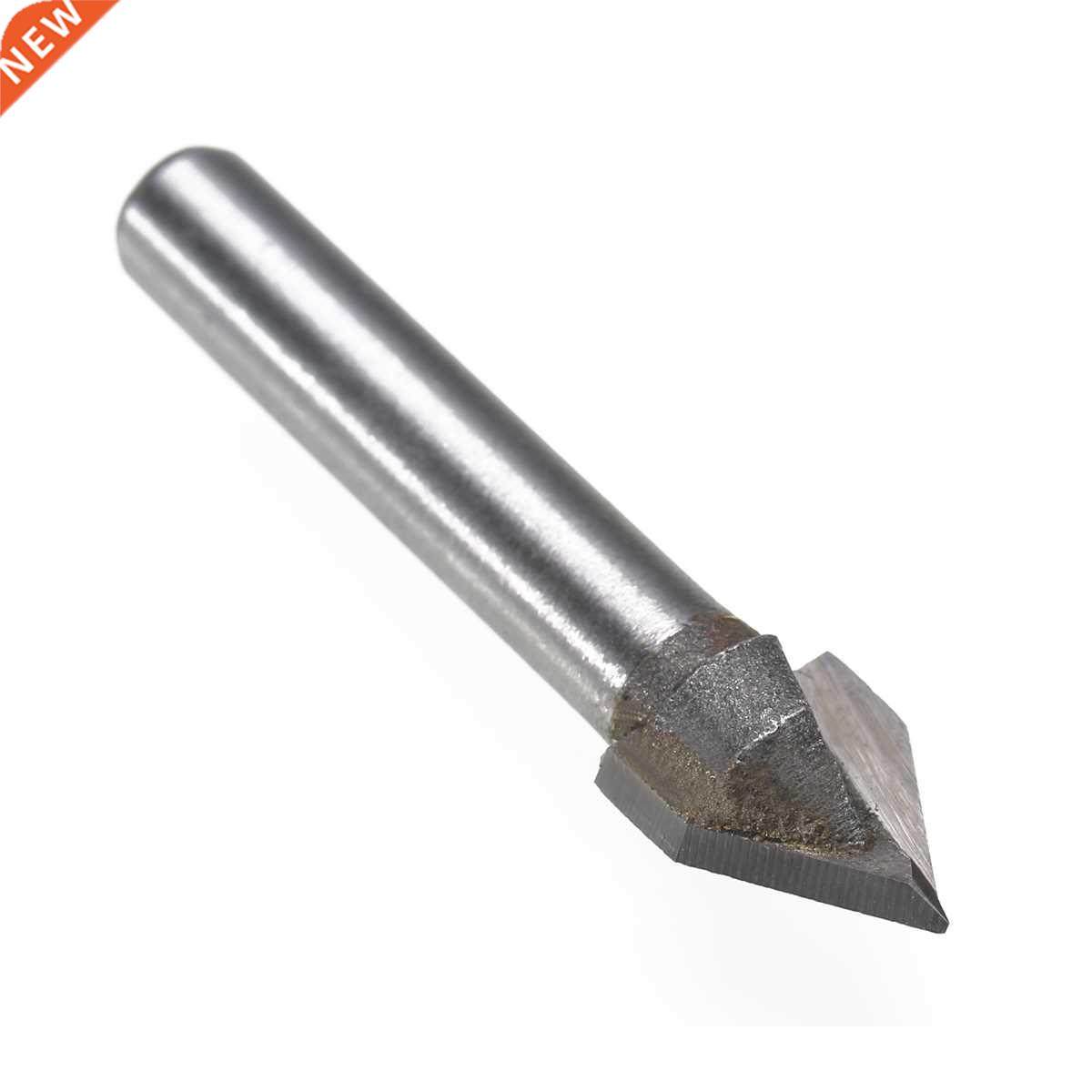 1pc+60+Degree+CNC+V+Groove+Router+Bit++1/4