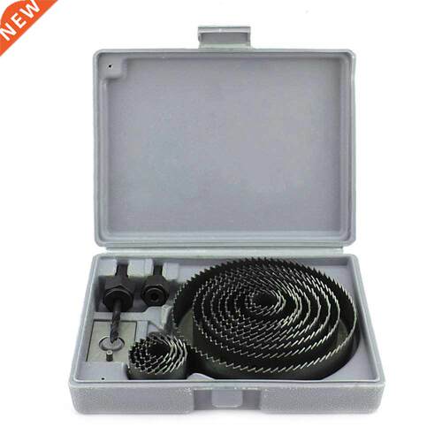 16PCS Carbide Drill Bits Wood Drills Tapper Hole Saw Combina