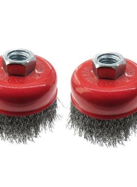 3 Inch Crimped Wire Brush For Grinders,Wire Cup Brush, M14,