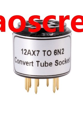 1PC Tube Socket Adapter ECC83 12AX7 to 6N2 6N1 6N6 Converter