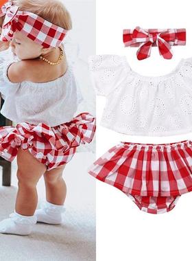 Cute Newborn Baby Girl Summer Clothes pcs Off Shoulder s