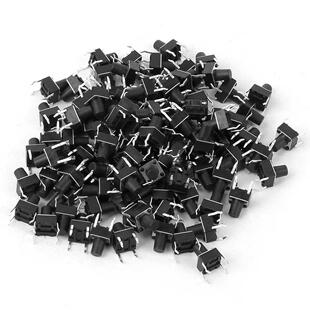 100pcs Switch Tactile Momentary Tactile Push Button Switch M