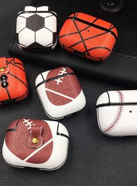 Unique Basketball Baseball Pattern Earphone Case For Airpod