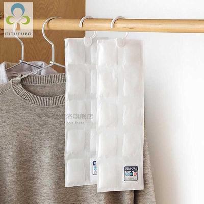 10 Grids Dehumidifier Bags Moisture Absorber Hanging Wardrob