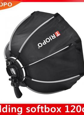 TRIOPO 120cm Octagon mbrella Softbox with handle On-Camare