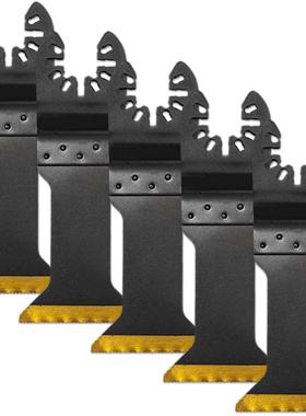 5Pcs Titanium Oscillating Multitool Blade Oscillating Multi-