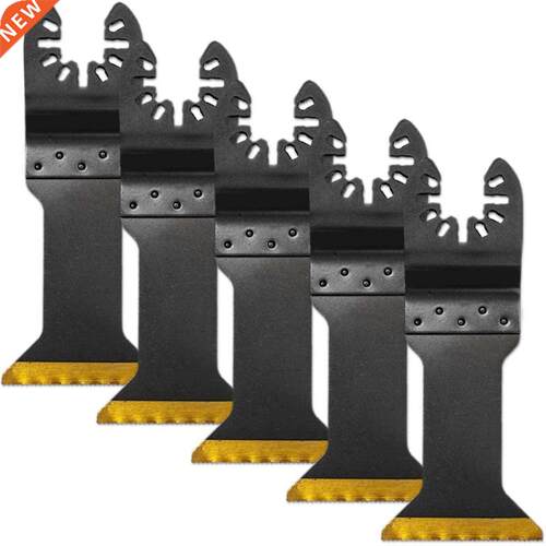 5Pcs Titanium Oscillating Multitool Blade Oscillating Multi-