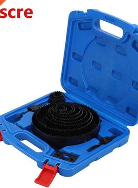 Drill Bit Adapter Set 19Pcs Hole Saw Set Woodworking Holes O