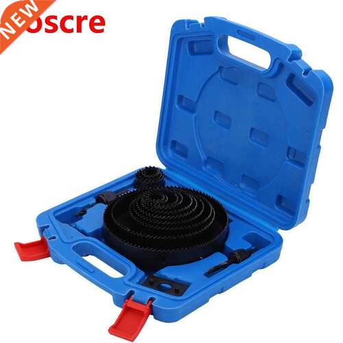 Drill Bit Adapter Set 19Pcs Hole Saw Set Woodworking Holes O