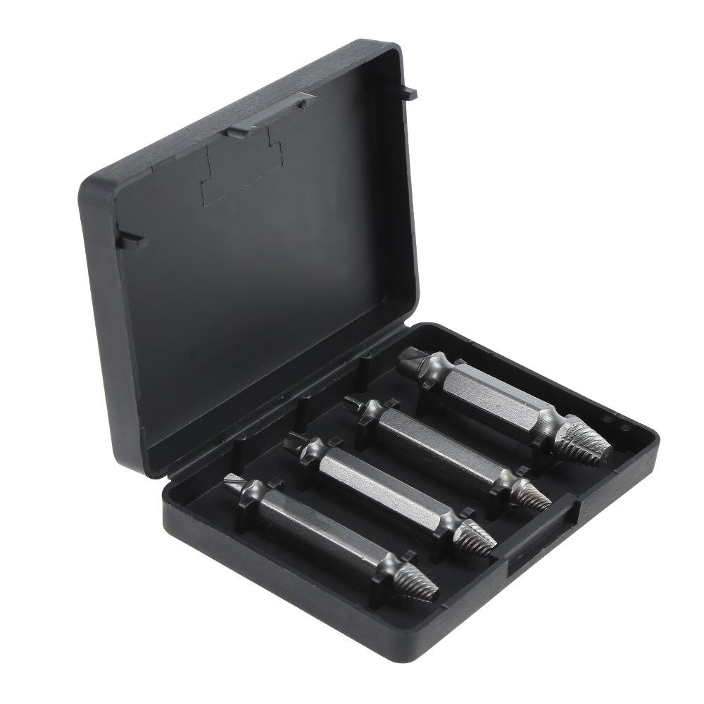4pcs Double-Headed Screw Remover Extractor High Hardness Sta