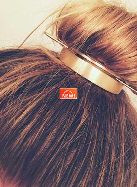 Original Design Alloy Round Top Hairpin Bun Cage Minimalist