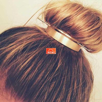 Original Design Alloy Round Top Hairpin Bun Cage Minimalist
