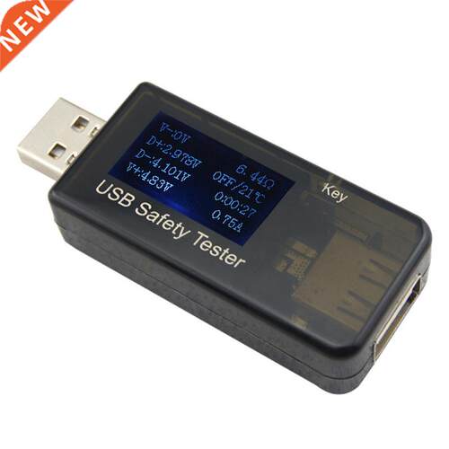 DC 3-30V USB Safety Tester Current Voltage Charger Capacity