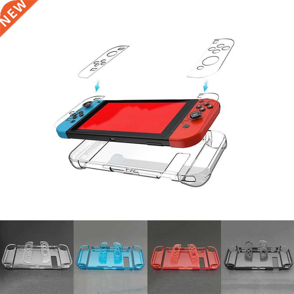 Hard PC Protection Cover For Nintend Switch Detachable Cryst