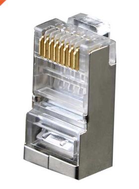 Cat6 RJ45 Connector 8P8C Modular Ethernet Cable Head Plug Go