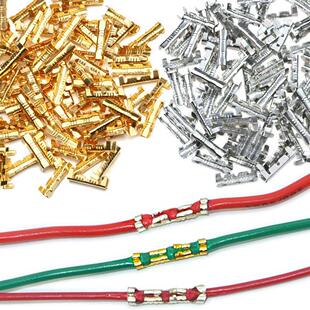 100pcs Docking connector line pressing button quick connect