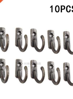 10PCS Wall Door Metal Antique hooks wall Hanger Key Clothes