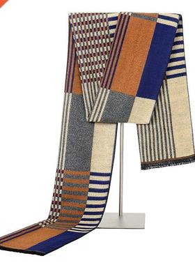 foulard luxury cashmere scarf for men	s winter leisure b