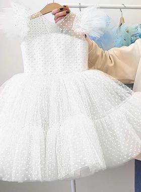 Summer Pretty Girls Dress Birthday Party Communion Ceremony