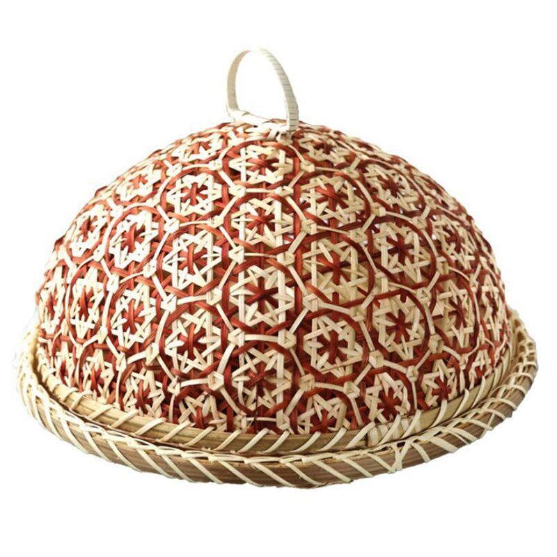 handmade bamboo food fruit wicker rattan banboo basket bread