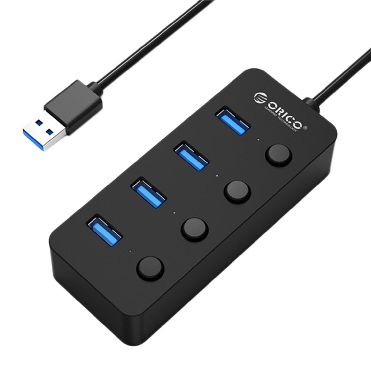W9Ph4-U3-V1 Bus Powered 4 Port Usb 3.0 Hub With Individual P