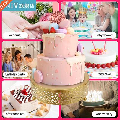 pcs Cake Stand Lotus Edge Cookies Cupcake Dessert Stand fo