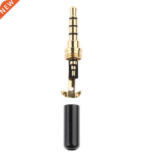 4 x DIY 3.5mm Jack Plug Male Head Converter Headphone Repla
