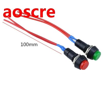 PBS-11A PBS-11B 12MM Self-locking Plastic Button Switch Bloc