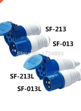 16A 3 pole connector Industrial malefemale plugs SF-013/SF-