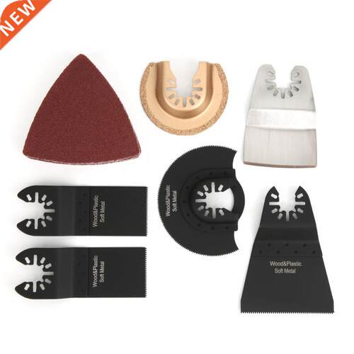 16Pcs Mix Oscillating Sandpaper Trimming Machine Accessorie
