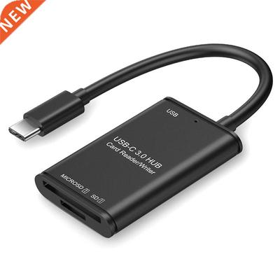 1PC USB Type-C Card Reader to SD/TF USB C Card Readers for L