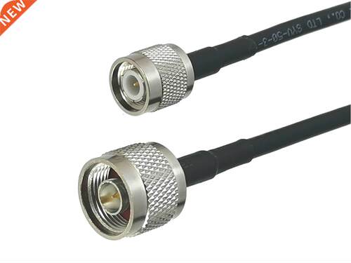 1Pcs RG58 TNC Male plug to N Male plug Connector RF Coaxial