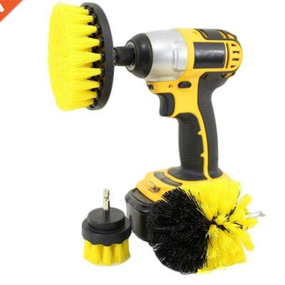 Drillbrush 3 Piece Drill Brush Cleaning Tool Attachment Kit