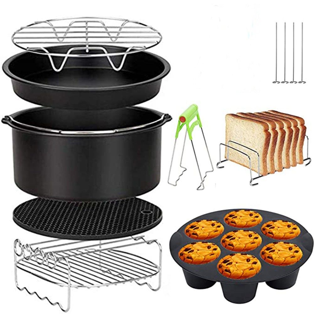8pcs/set 7 Inch / 8 Inch Air Fryer Accessories for Gowise Ph