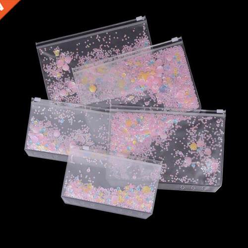 Transparent PVC A5 A6 File Folder Pink Most Cute Loose-leaf