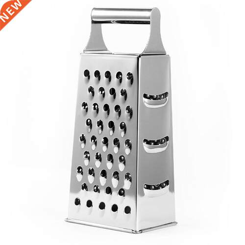 Stainless Steel Box Grater Multipurpose 4 Sided Graters 适用