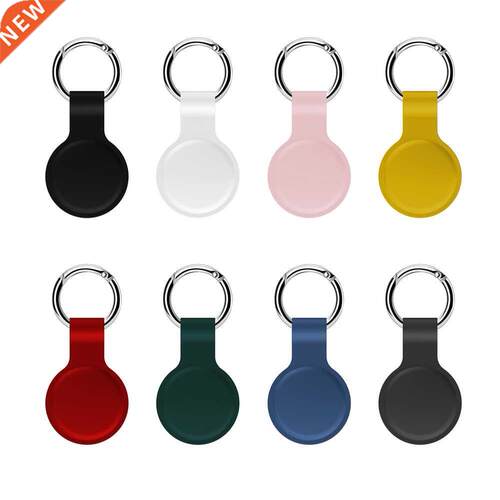 Silicone Protective Sleeve with Keychain for Apple Airtags L