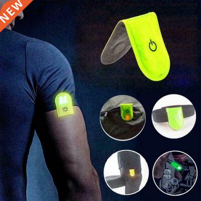 LED Magnetic Light Reflective Strobe Night Running Shoes Col