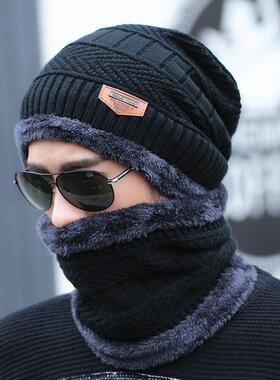 SUOGRY Neck warmer winter hat knit cap scarf cap Winter Hats
