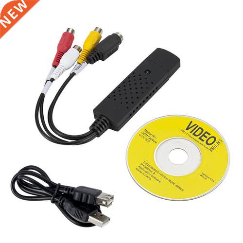 Adapter Card TV Video DVR USB 2.0 Easycap Capture 4 Channel