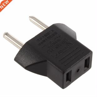 EU Adapter Plug 2 Flat Pin To EU 2 Pin Plug Socket Power Cha